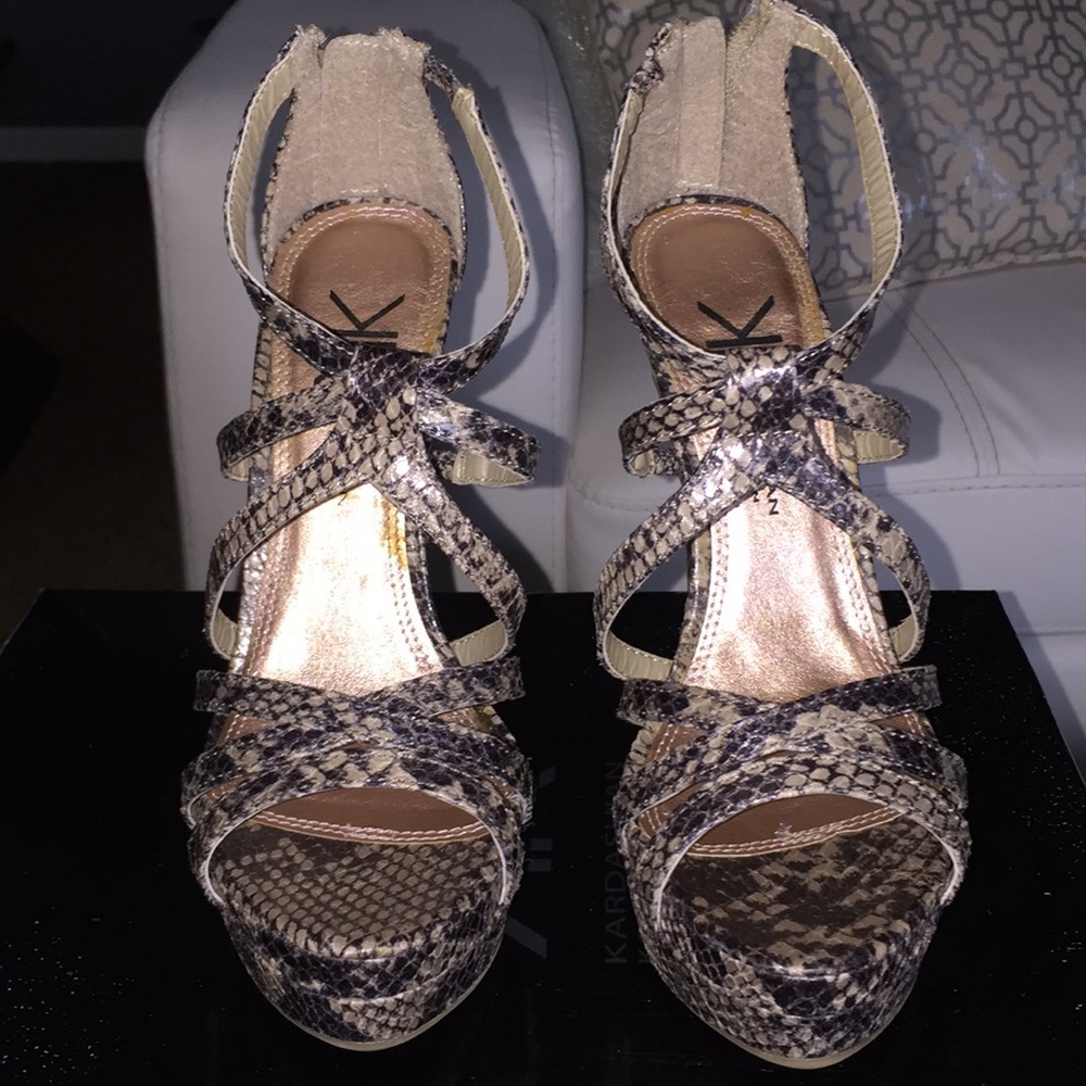 Kardashian python heels